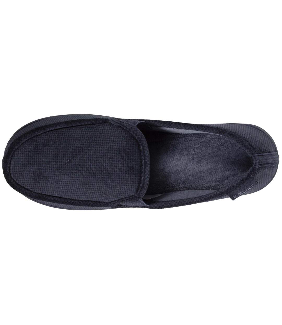 Isotoner Chaussons Mocassins homme velour ultra doux