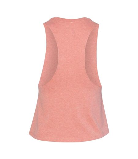 Débardeur Femme Corail Chiné Bella + Canvas