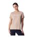 T-shirt Femme Beige Rose Champion-1