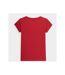 T-shirt Motif/style Imprimé Femme Rouge 4F-2