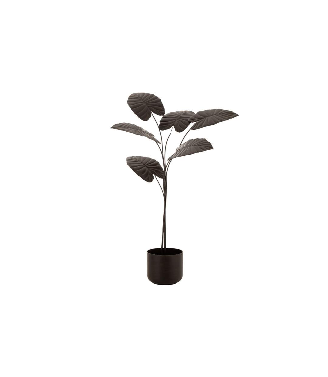 Décoration pour Plante Métal 140cm Marron Foncé-1