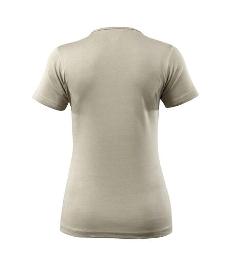 Womens/ladies Crossover Arras T-shirt Light Khaki Mascot