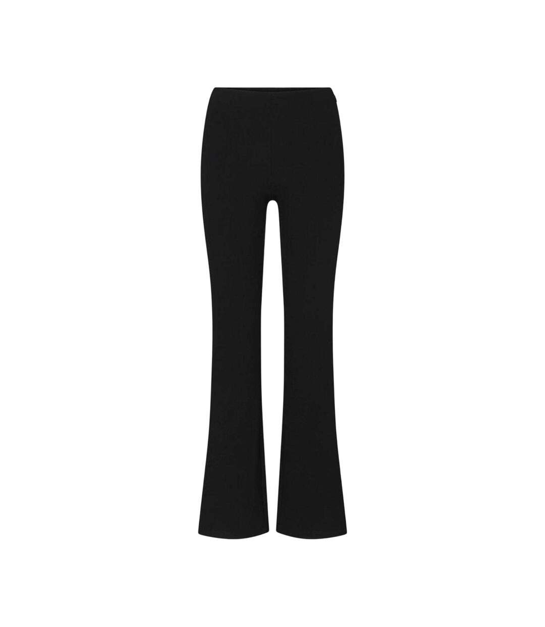 Pantalon Cloche Essential Femme Noir Obsidien Skims-2