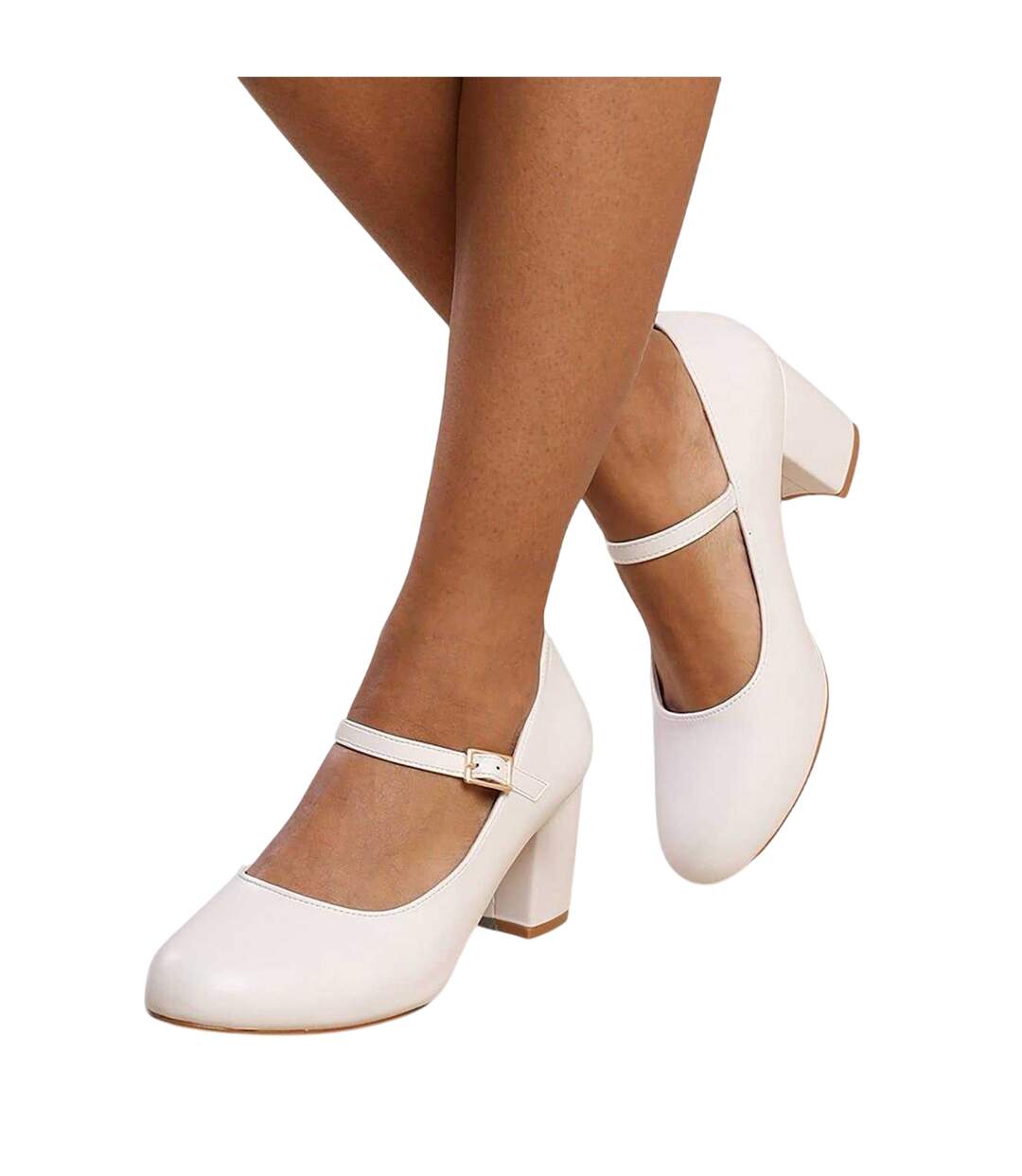 Chaussures Mary Jane Femme Blanc Where´s That From-3