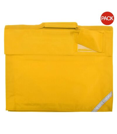 Lot de 2  Sacoche 5 litres taille unique jaune Quadra