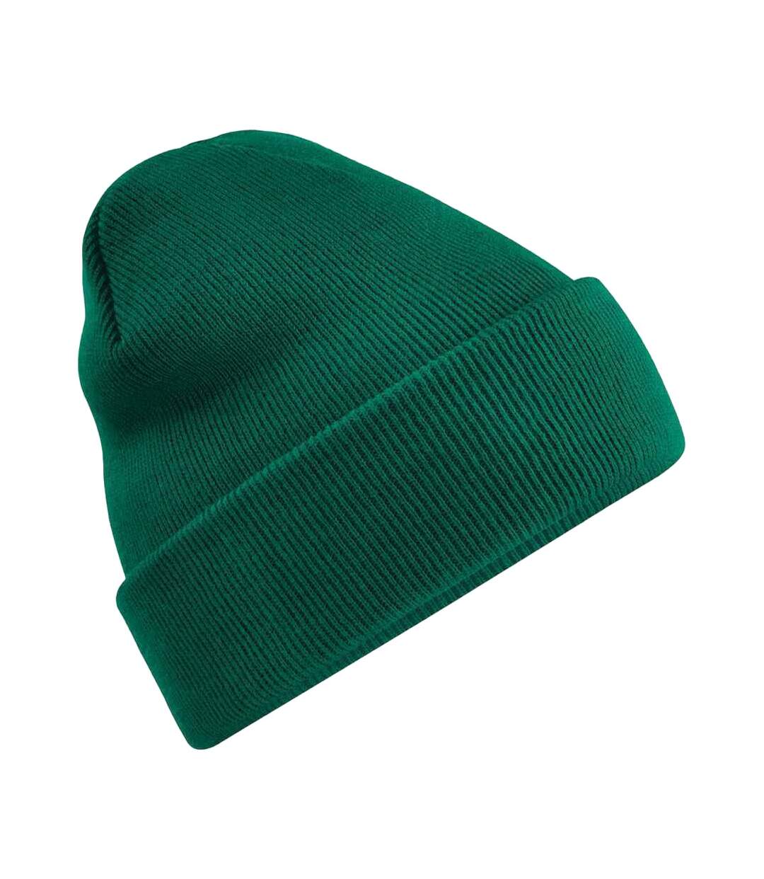 Bonnet vert bouteille Beechfield