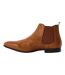 Mens Amberley Chelsea Boots Brown Lambretta-2