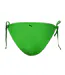 Womens/ladies Side Tie Bikini Bottoms Bright Green Puma-2