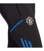 Pantalon De Survêtement Motif/style Manchester United Fc Femme Noir Bleu Adidas-4
