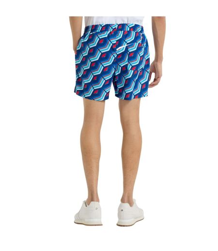 Mens printed swim shorts regal blue Umbro