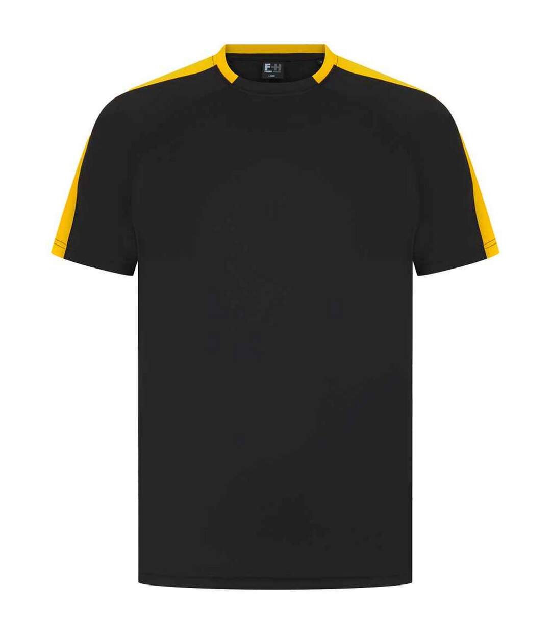Unisex Team T-shirt Black Gold Finden And Hales-2