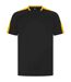 Unisex Team T-shirt Black Gold Finden And Hales-2