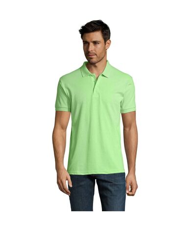 Polo Manches Courtes Prime Homme Vert Clair SOLS