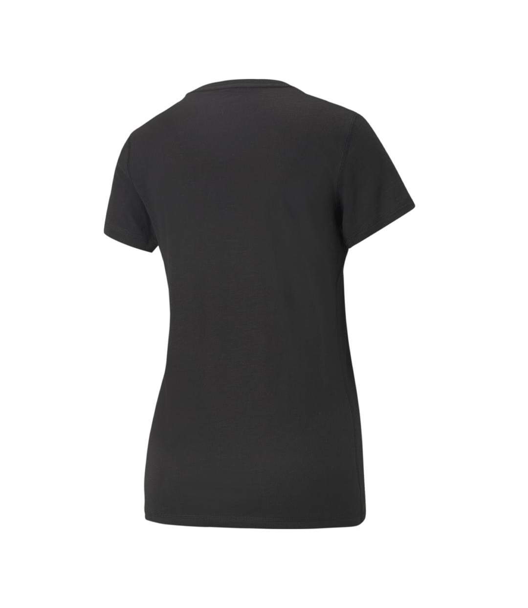 T-shirt Noir Femme Puma Performance Logo Fill - L-2