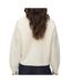 Gilet ecru femme vero moda boom structure-2