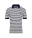 Polo tram homme gris chiné Raging Bull