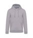 Kariban Mens Hooded Sweatshirt (Oxford Grey) - UTPC6854