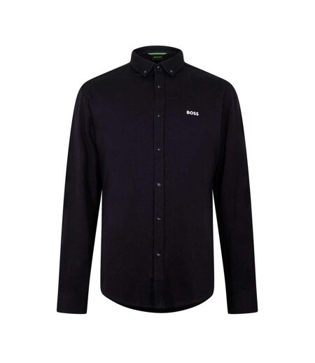 Chemise À Boutons Motion Homme Bleu Foncé Boss