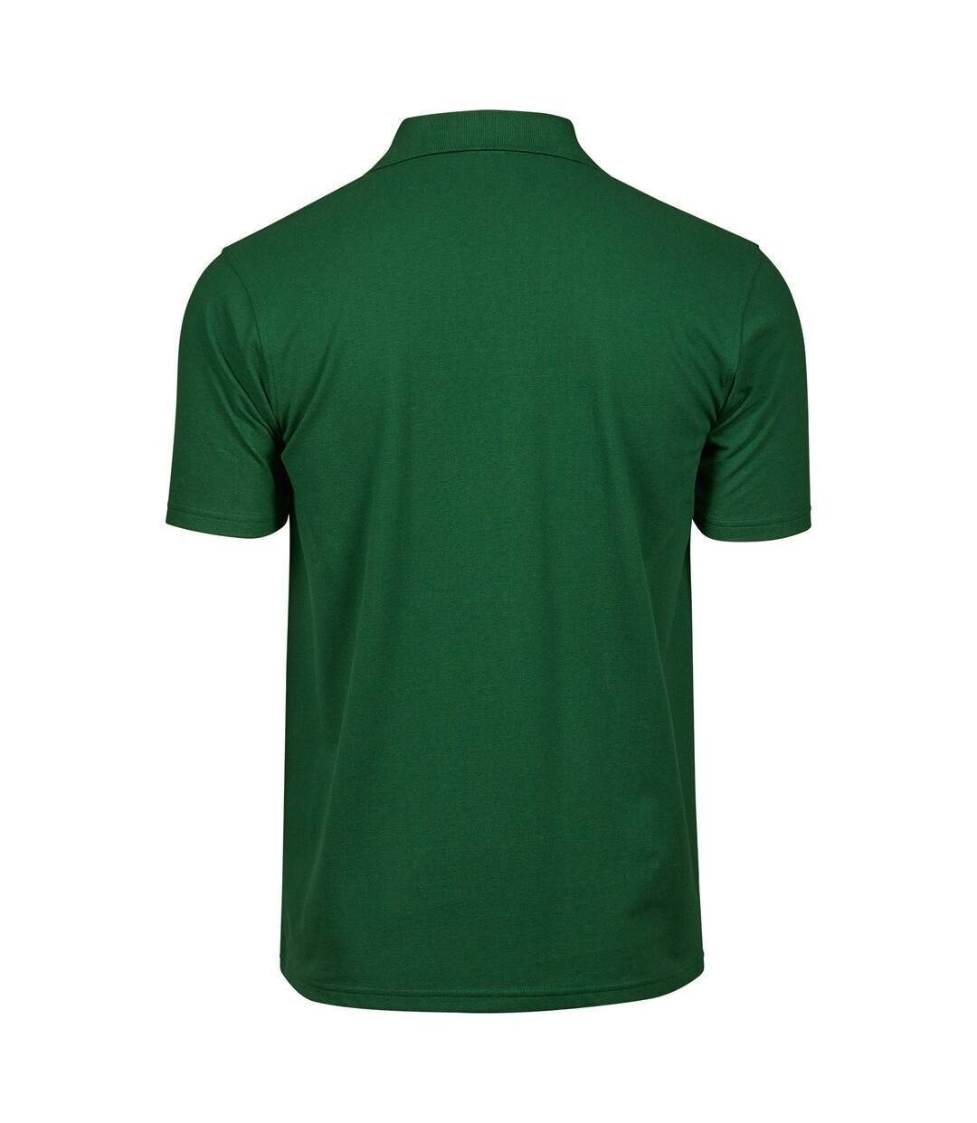 Mens power polo shirt forest green Tee Jays