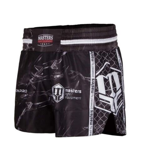Unisex Adult Marble Training Shorts Black Masters