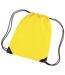 Sac de gym 11 litres taille unique jaune Bagbase