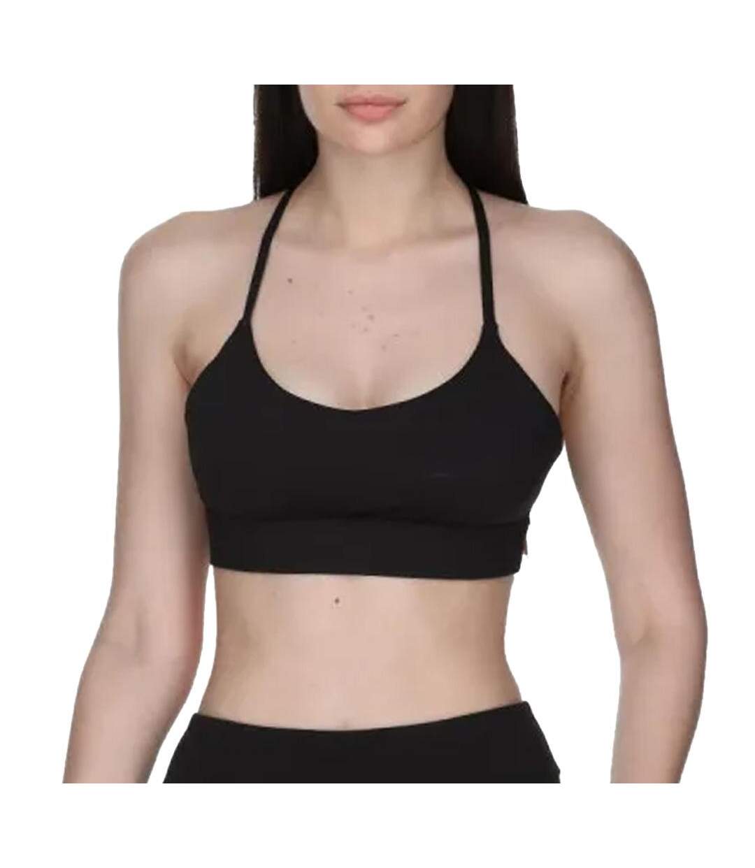 Brassière noir femme soul studio yoga basic-1