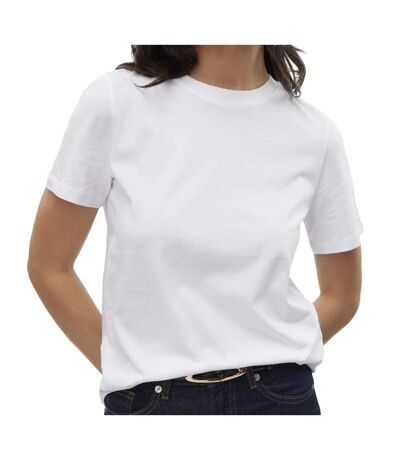 T-shirt Blanc Femme Vero Moda Paulina - L