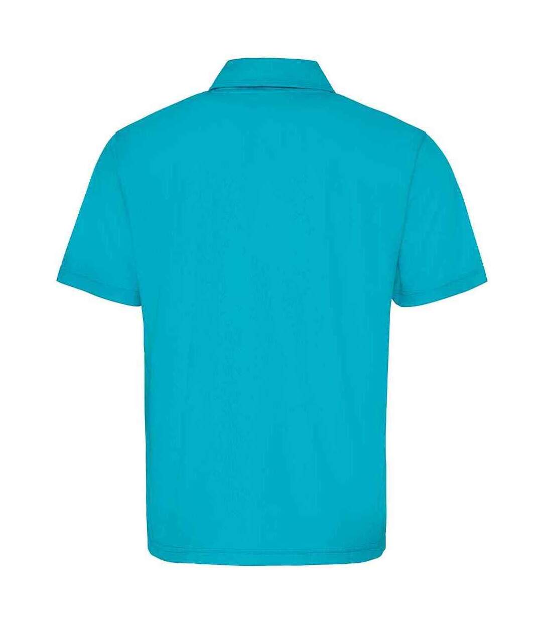 Polo homme bleu turquoise AWDis Cool-2