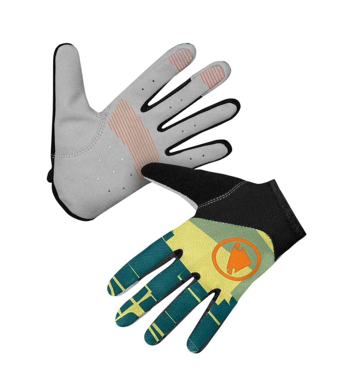 Womens/ladies Cycling Gloves L Deep Teal Endura-1