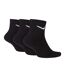 Lot De 3  Socquettes Entraînement Everyday Adulte Noir Nike-2