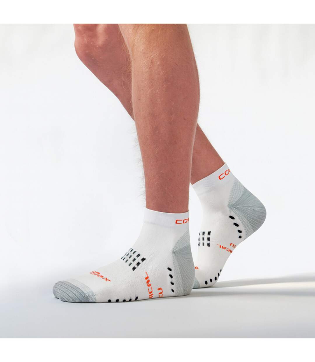 Chaussettes de Running Basses Techniques Coolmax-3