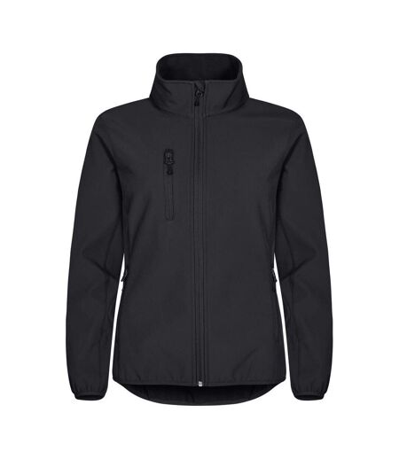 Veste Softshell Classic Femme Noir Clique