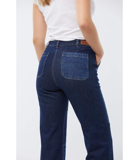 Pantalon femme JACKA denim patch