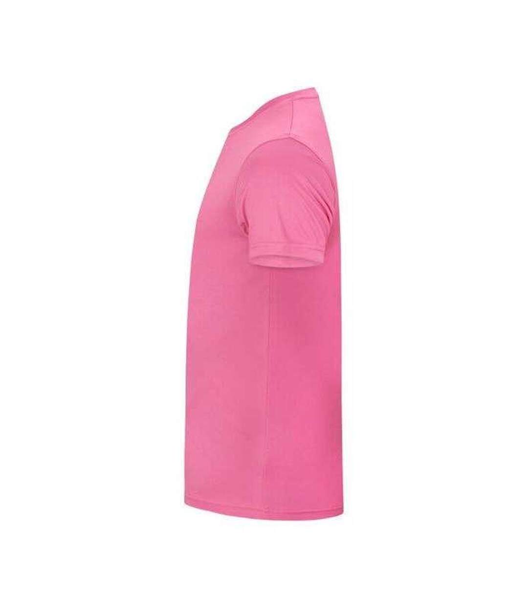 Mens Basic Active T-shirt Active Pink Clique-3