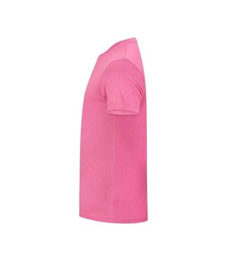 Mens Basic Active T-shirt Active Pink Clique
