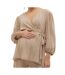 Blouse Beige  Femme Mamalicious  Langie - L