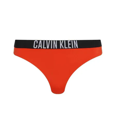 Bas De Maillot De Bain Femme Rouge Piment Calvin Klein