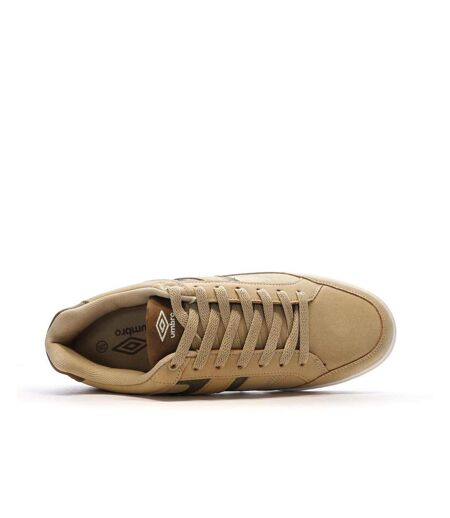 Baskets beige/kaki/marron homme umbro jade net