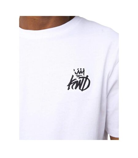 Mens Crosby Embroidered Logo T-shirt White Kings Will Dream