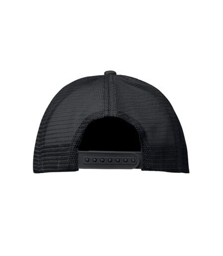 Bubble Trucker Cap Black MidOcean