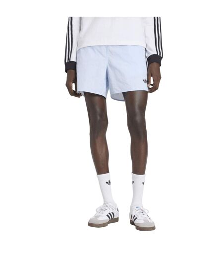 Mens Sprinter 3 Stripes Running Shorts Sky Blue Adidas