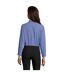 Blouse Executive Femme Bleu Violet Pastel SOLS-2