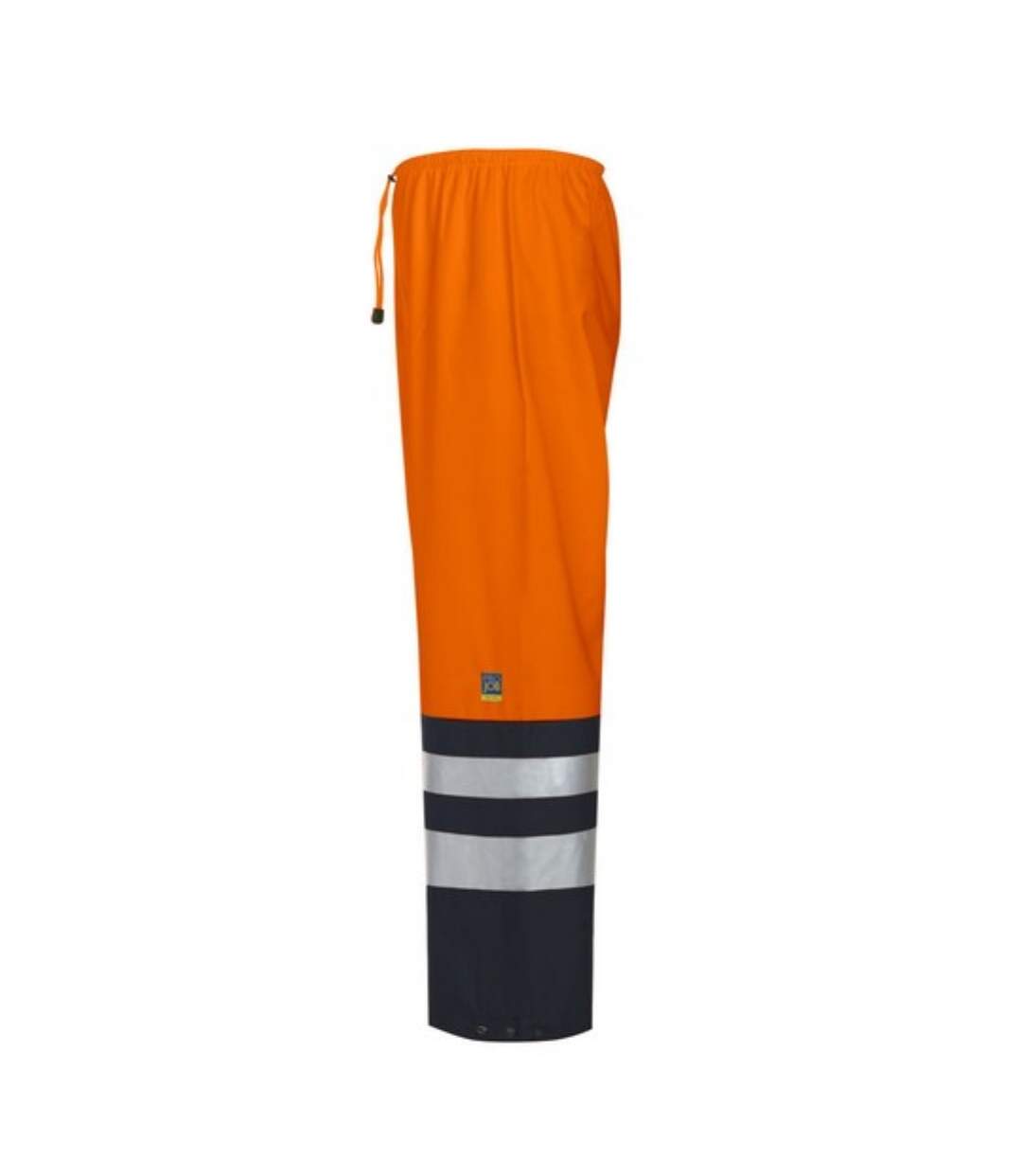 Pantalon De Pluie Adulte Orange Bleu Marine Projob-4