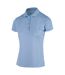 Womens/ladies Classic Micro Pique Golf Polo Shirt Cerulean Island Green-1