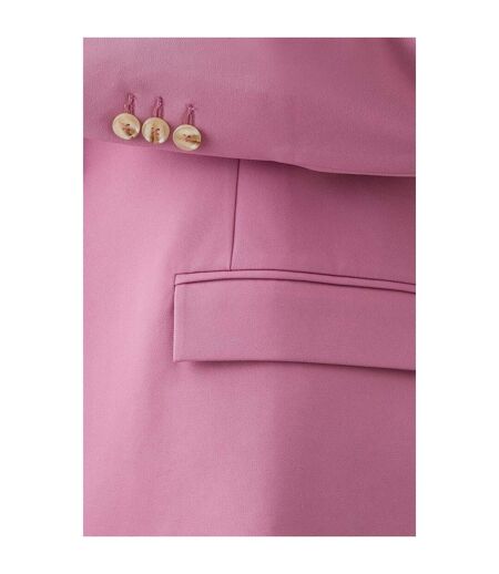 Dorothy Perkins Womens/Ladies Straight Blazer (Pink) - UTDP1673