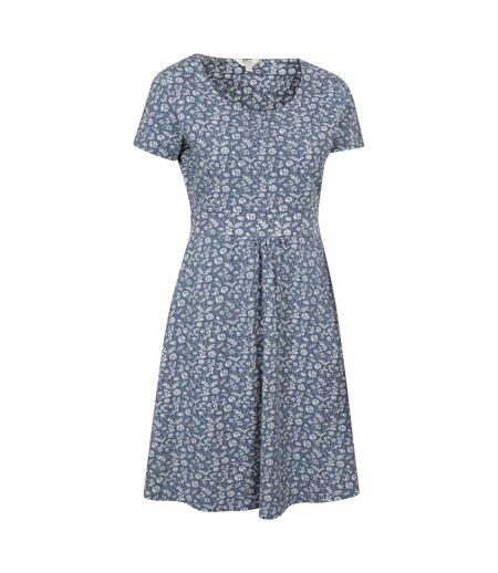 Womens/ladies Floral Uv Protection Dress Light Grey Mountain Warehouse