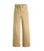 Womens/ladies Ribcage Denim Wide Leg Jeans Travertine Levis-2