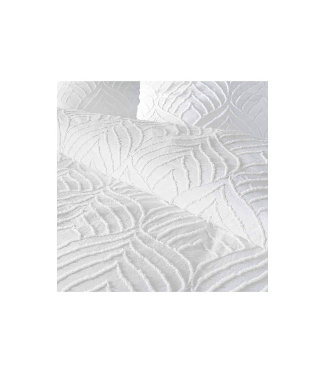Parure de Lit 3 Pièces Heltie 240x220cm Blanc-3