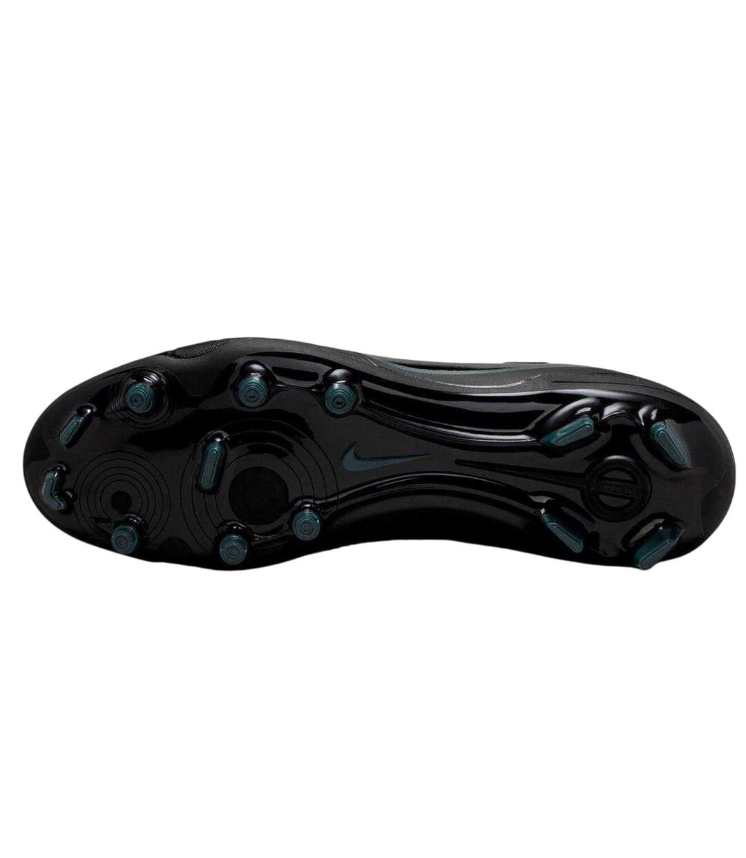 Chaussures De Foot Pour Terrain Ferme Tiempo Legend Adulte Noir Vert Nike-4