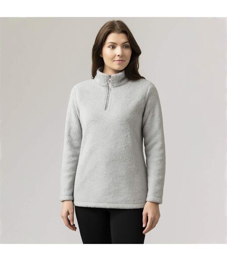 Heat Holders - Sweat Polaire Thermique Femme 1/4 Zip Chaud Doux et Confortable